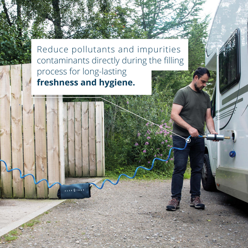Filtres à eau potable actifs et nano ALB FILTER FUSION | Kit de camping : Mobile