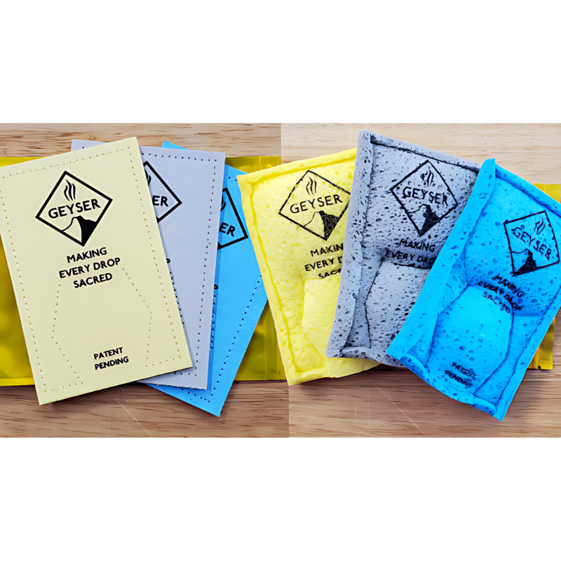 GEYSER Eco-Sponges - Variety 3 pack
