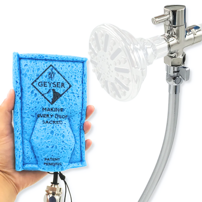Système de geyser de douche portable 