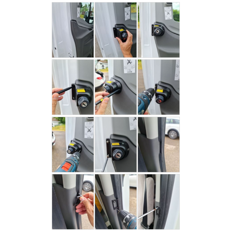 HEO Solution Ford Transit (2013-26) Front Doors Lock Set