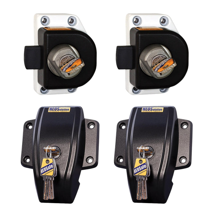 MERCEDES Sprinter 2006-18 FULL VAN Security Lock Set by HEO Solutions (13156 combo)