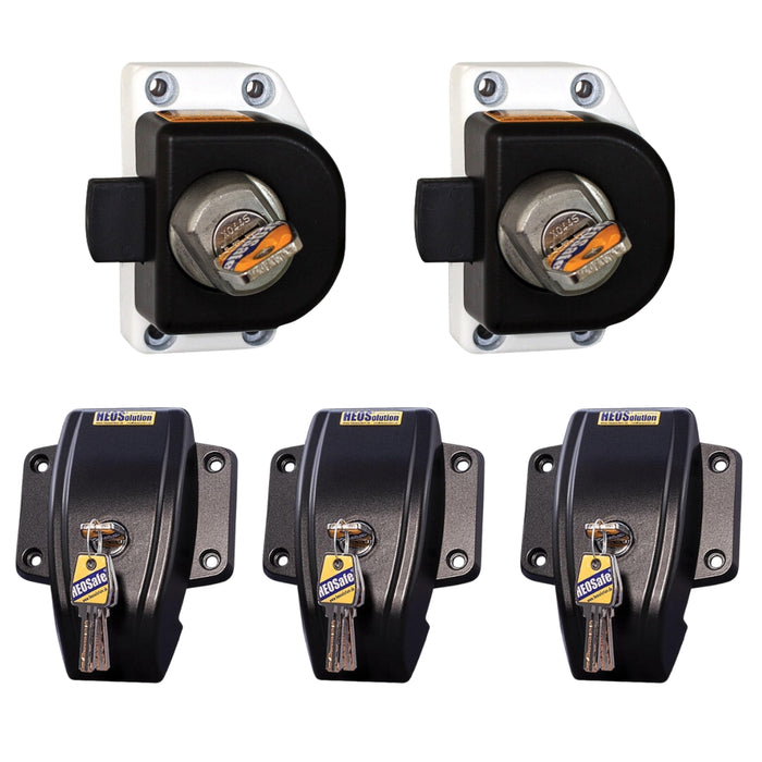 [HEOSolution] DODGE Promaster 2014-24 FULL VAN Security Lock Set [15156 Combo]