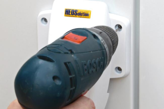 Serrure de sécurité pivotante HEO Solution pour fourgons et camions militaires (lot de 2)