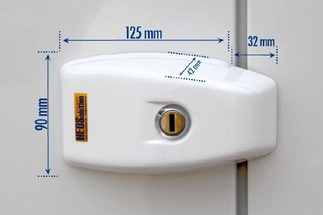HEO Solution Dodge ProMaster (2014-26) Jeu de serrures complet pour fourgon - Toutes clés identiques