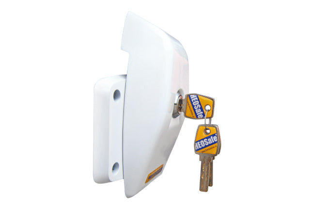 Serrure de sécurité pivotante HEO Solution pour fourgons et camions militaires (lot de 2)