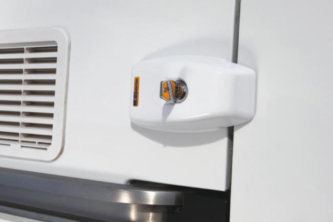 Serrure de sécurité pivotante HEO Solution pour fourgons et camions militaires (lot de 2)