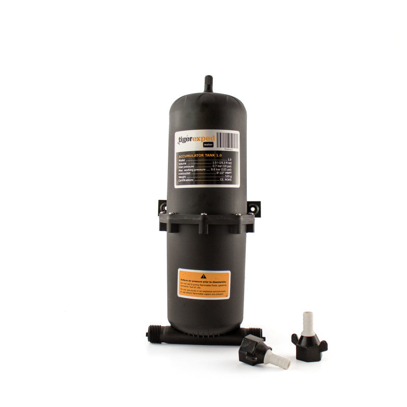 Pressurized accumulator tank 1L