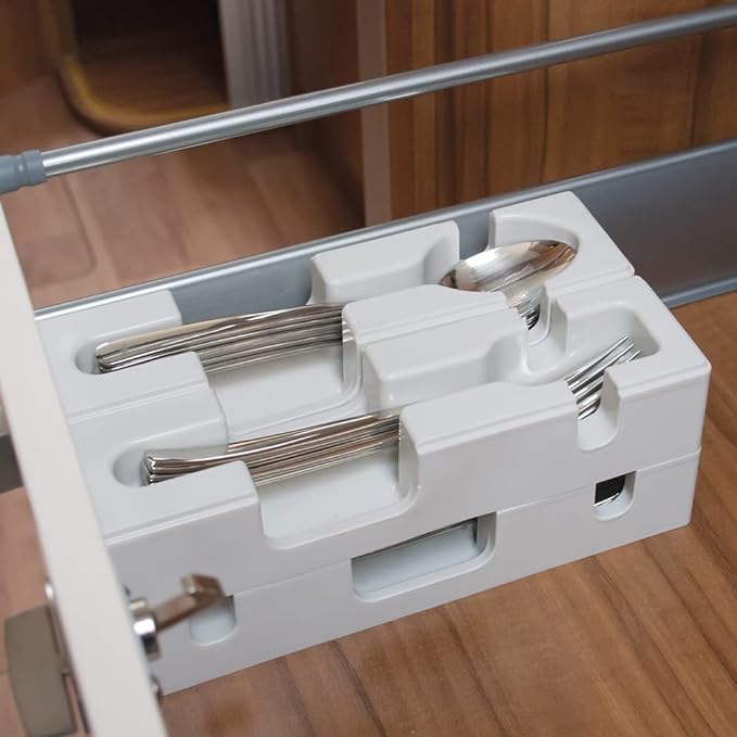 [PURVARIO] Stackable Cutlery Tray (4p set)