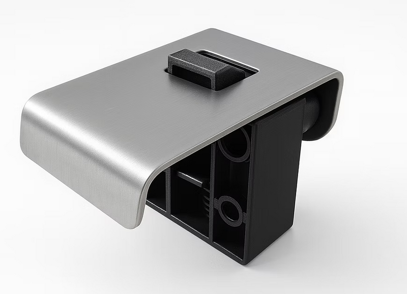 RV LABS Locking Drawer Latch - Brushed Stainless [42 or 100mm]