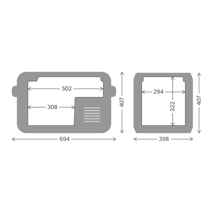 Refroidisseur à compresseur DOMETIC CFX3 35