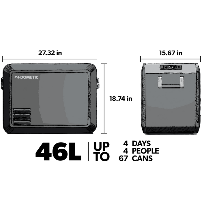 DOMETIC CFX3 45 Compressor cooler