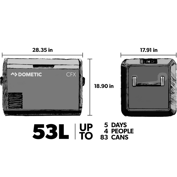 [DOMETIC] CFX3 55 Ice Maker Compressor Cooler
