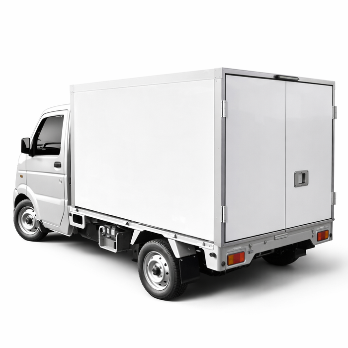 Ultra-Light Insulated Composite Cargo Box for Kei Trucks