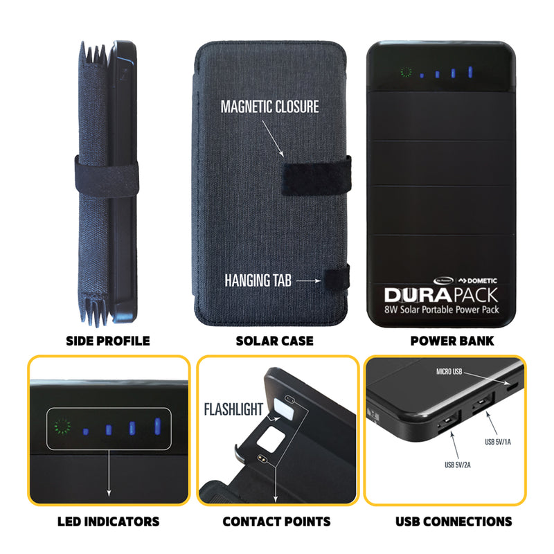 [Go Power!] Portable Power PACK 8W DuraPACK