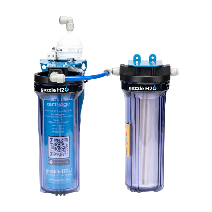 STEALTH 2x10 Onboard Carbon + LED UV-C Water Filtration System