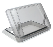 Roof hatch dome side