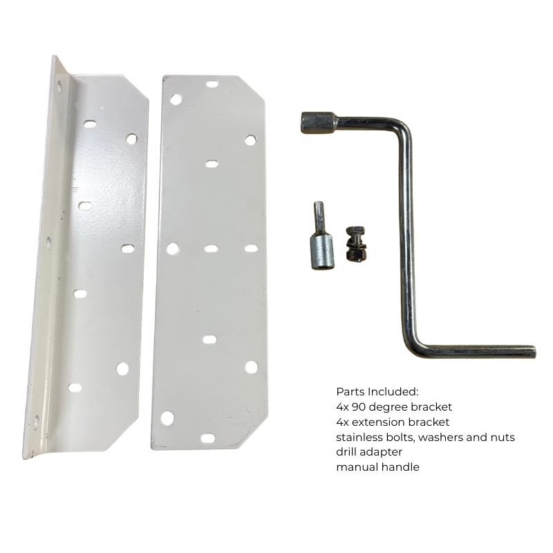 Manual Truck Camper Jack Set – 2,500 lb Capacity | Expedition Upfitter