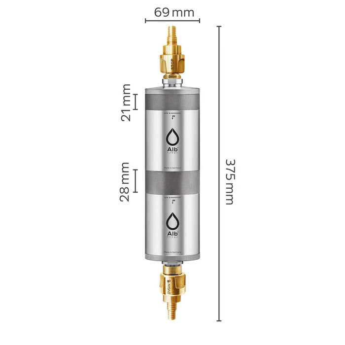ALB FILTER FUSION Active+Nano Drinking Water Filter | Camping Set: Travel