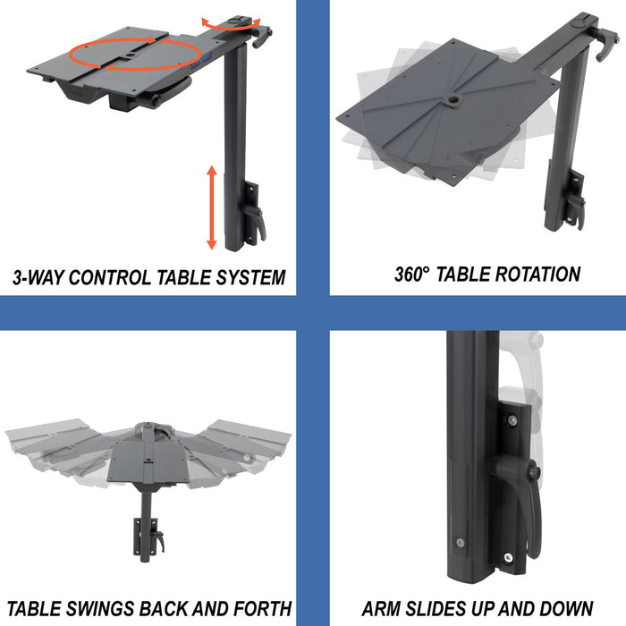 LAGUN - BLACK Standard Leg Table System