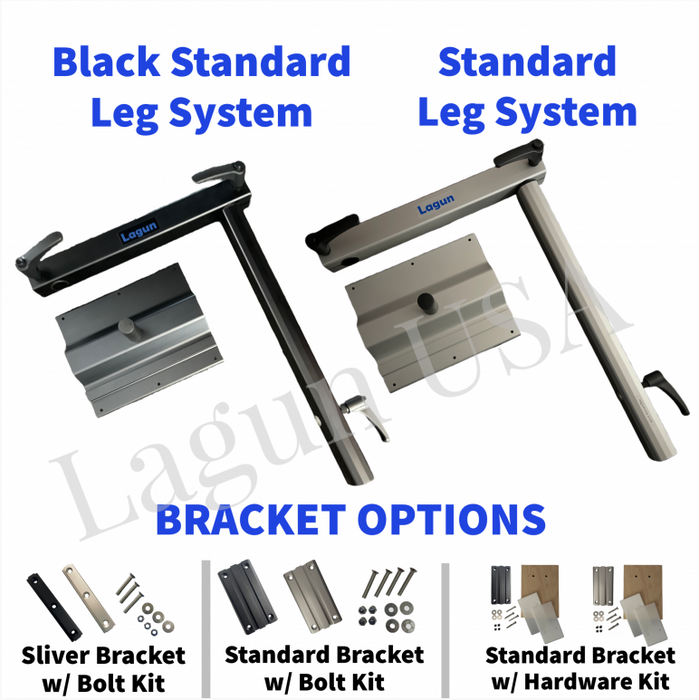 LAGUN - Standard Leg Table System [STANDARD or BLACK]