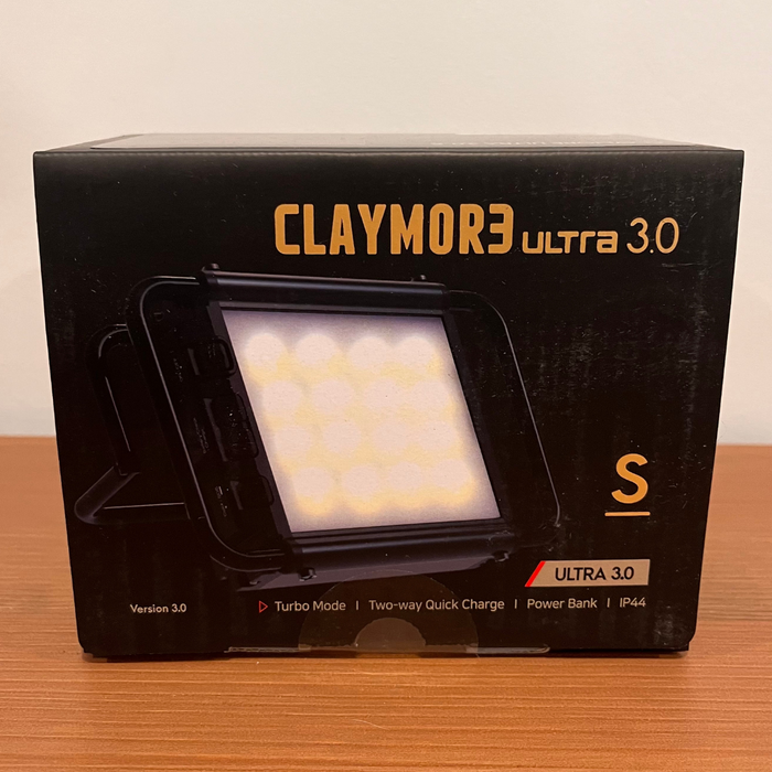 Claymore Ultra 3- Rechargeable Area Light