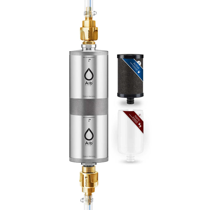 ALB FILTER FUSION Active+Nano Drinking Water Filter | Camping Set: Travel