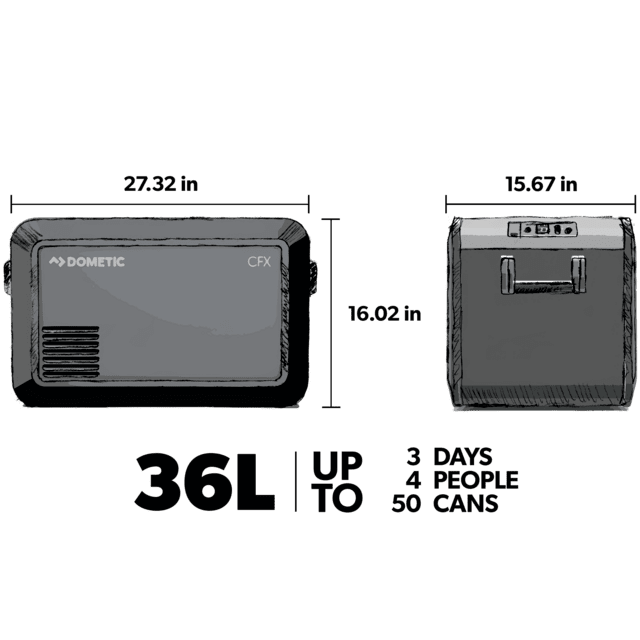 Refroidisseur à compresseur DOMETIC CFX3 35