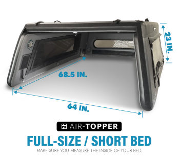 FLATED Air-Topper™ Pleine Grandeur 5,5' - Lit Court 