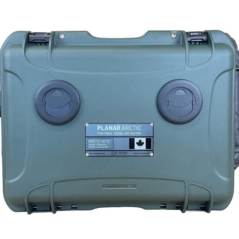 PLANAR ARCTIC 4D-12 | Portable Diesel Heater 4kw - 12V DC / 110/240V AC