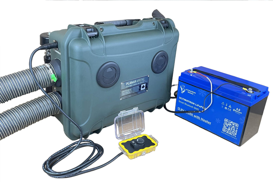 [PLANAR] ARCTIC 4D-12 Portable Diesel Heater 12V DC / 110/240V AC