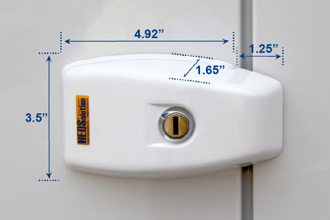HEO Solution Dodge ProMaster (2014-26) Jeu de serrures complet pour fourgon - Toutes clés identiques