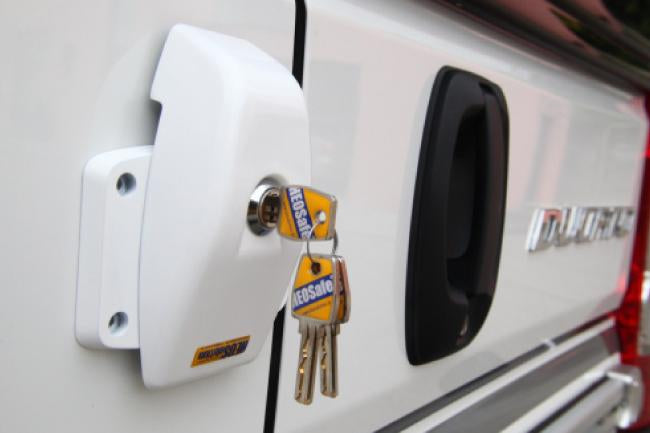 [HEOSolution] Swivel Security lock for Vans & Military trucks (Double Set - 1760-2 / 2 colours)