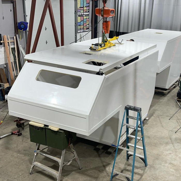9600 flatbed with departure by total composites