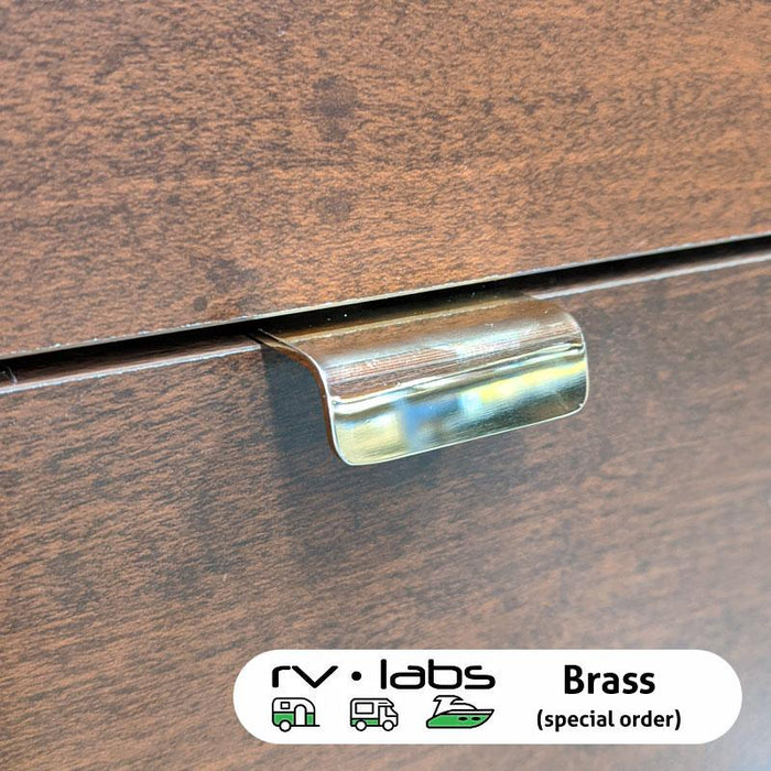 Luxury Gold Plated Finger Pull Drawer Latch 100mm
