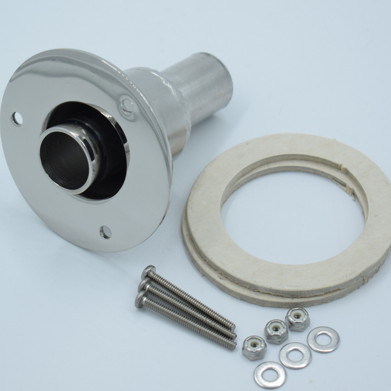 Exhaust Thru-Hull, 24 mm, Straight