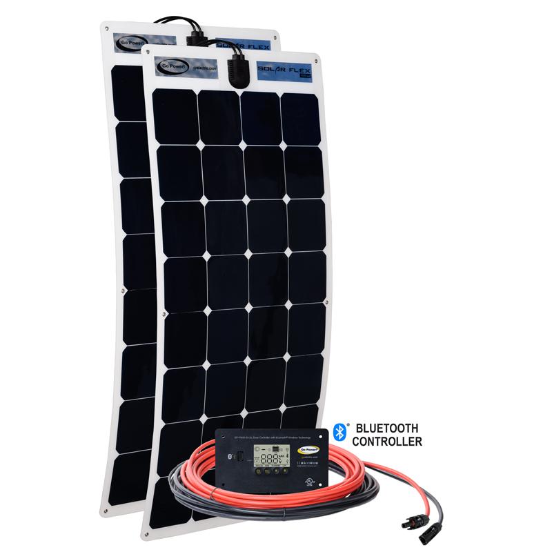[Go Power!] 220-Watt Flexible Solar Kit