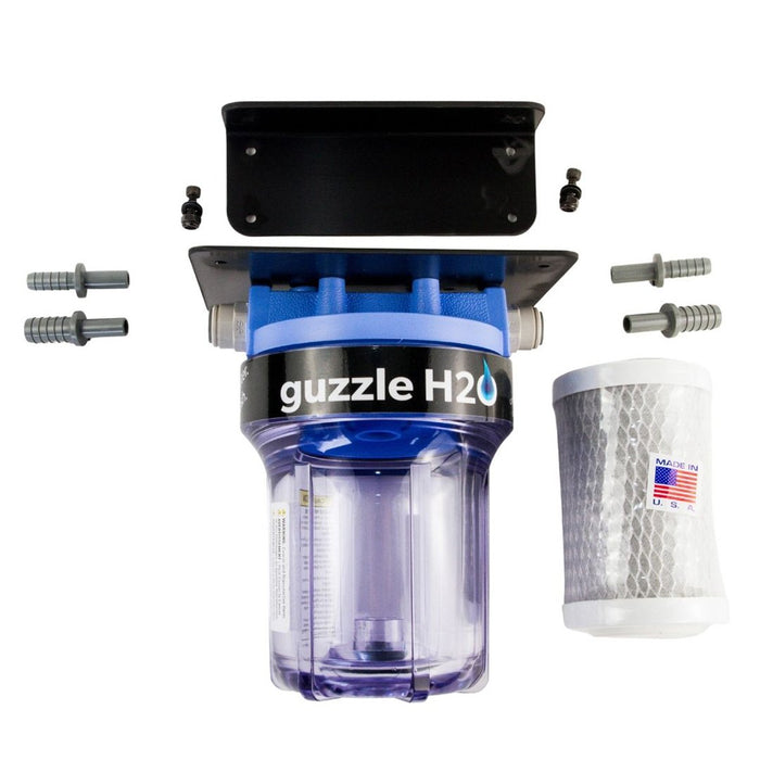 Guzzle H2O Stealth Carbon - Système de filtration d'eau intégré)