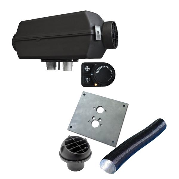 [Autoterm] Diesel Air Heater 2D-12 High Altitude w/ Truck Install Kit