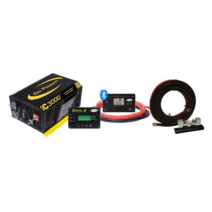 [GO POWER!] Solar Extreme Charging System (600 watts + 3000w PSW Inverter)