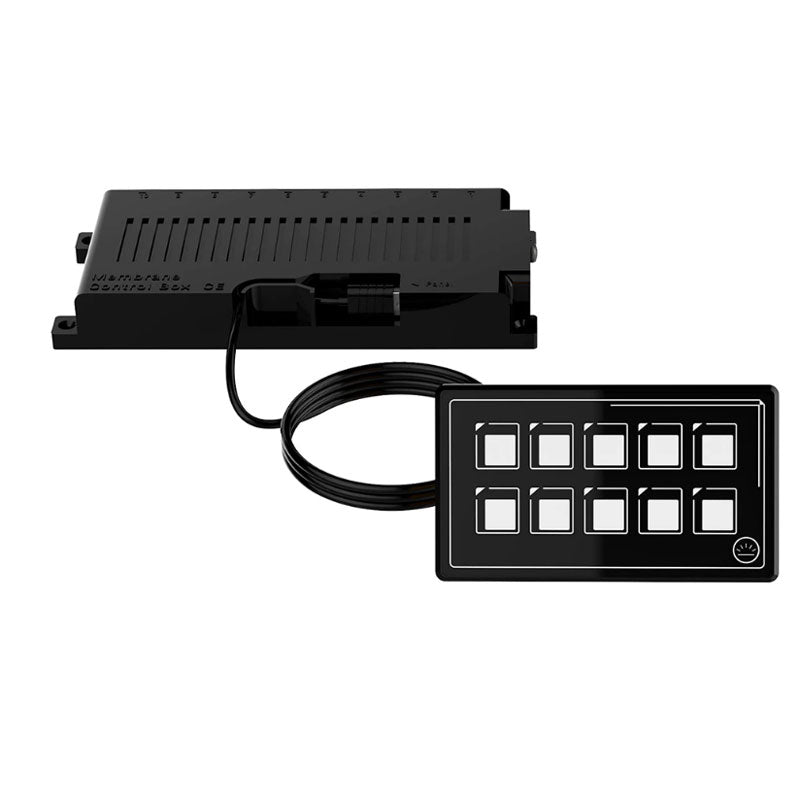 Bluetooth Smart Touch Switch Panel 12-24V (10 Gang, 60A)