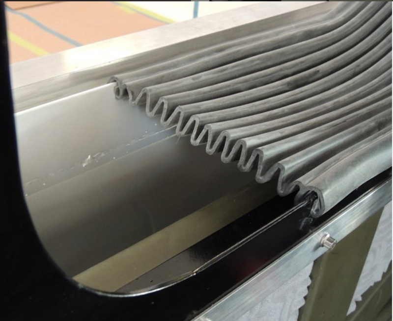 Accordion-Style Truck Camper Pass Through Gasket – Medium Stretch (4"–8")