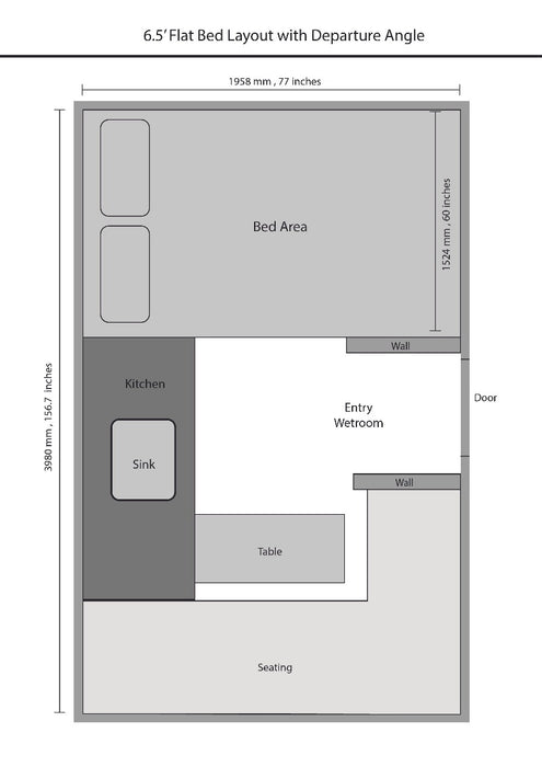 7700 sample layout flatbed departure angle