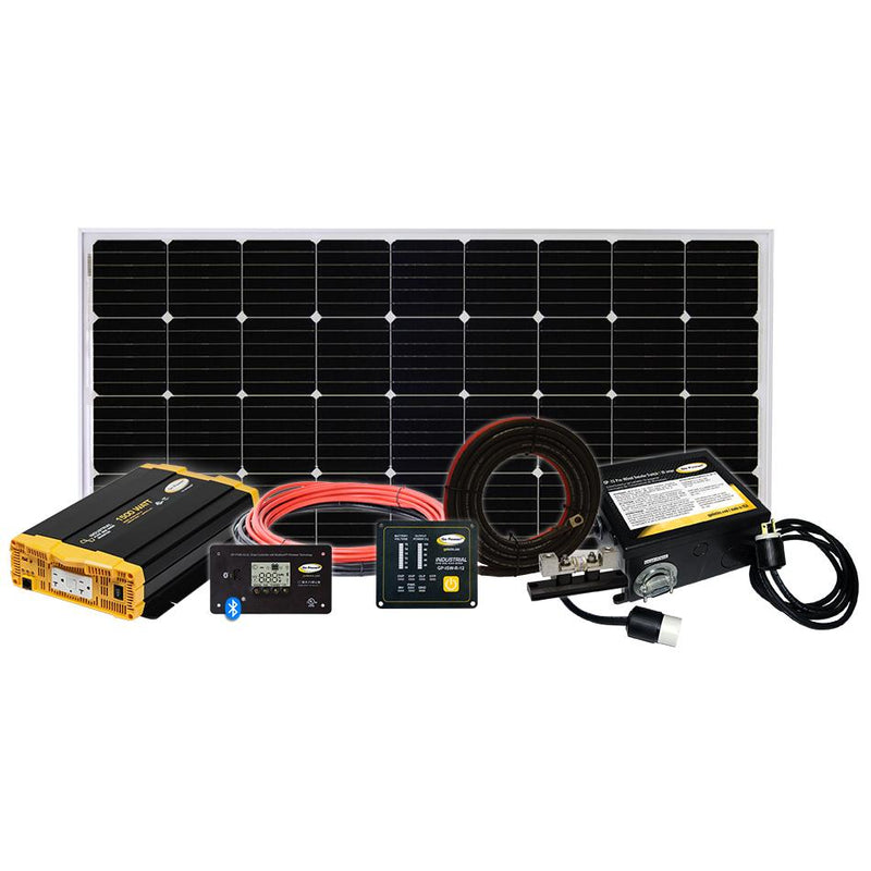 [GO POWER!] Weekender ISW Solar Charging System (200 watts + 1500w PSW Inverter)