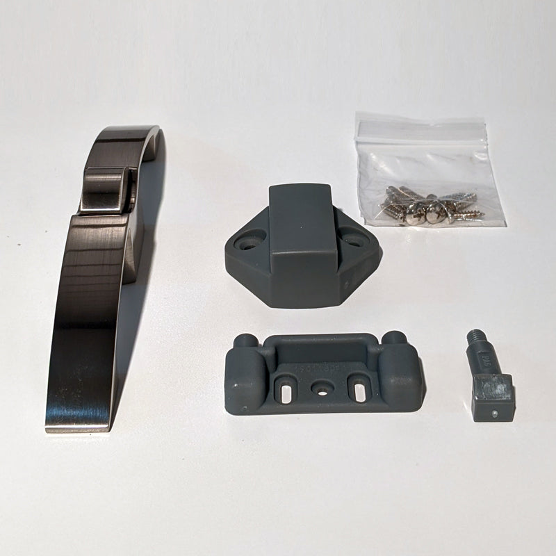 [EX-UP] Soft Curve Drawer Latch with push button release