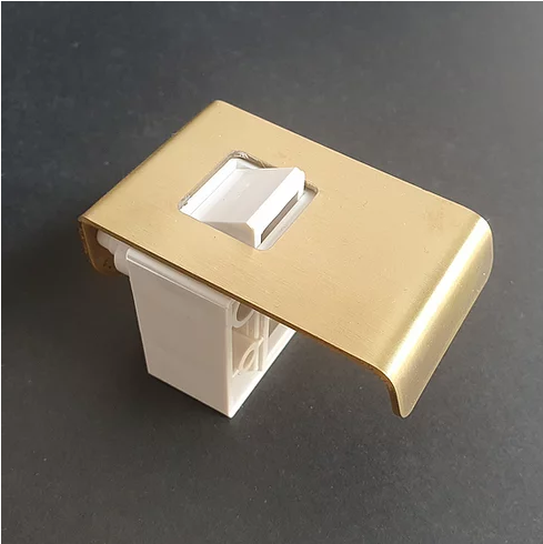 Locking Drawer Latch - Luxury Gold Plated [42 or 100mm] by RV LABS