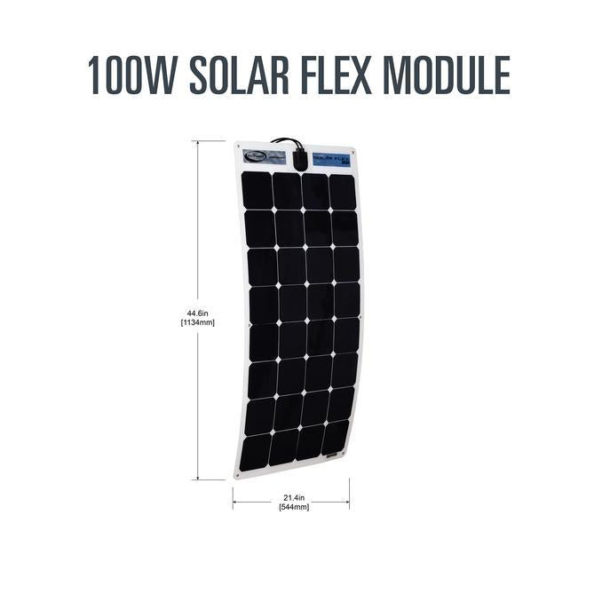 Kit solaire flexible de 200 watts