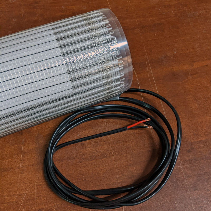 Tissu Chauffant au Sol 12V (Avec / Sans prise)