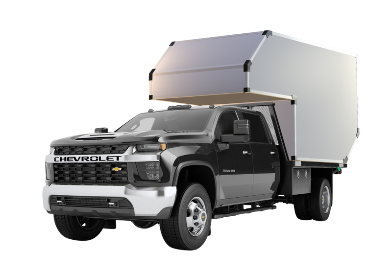 TOTAL COMPOSITES | WOLVERINE 6,5' [Camping-car à plateforme avec angle de garde au sol]
